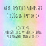 April Speckled Minis Set // Available until 7th April