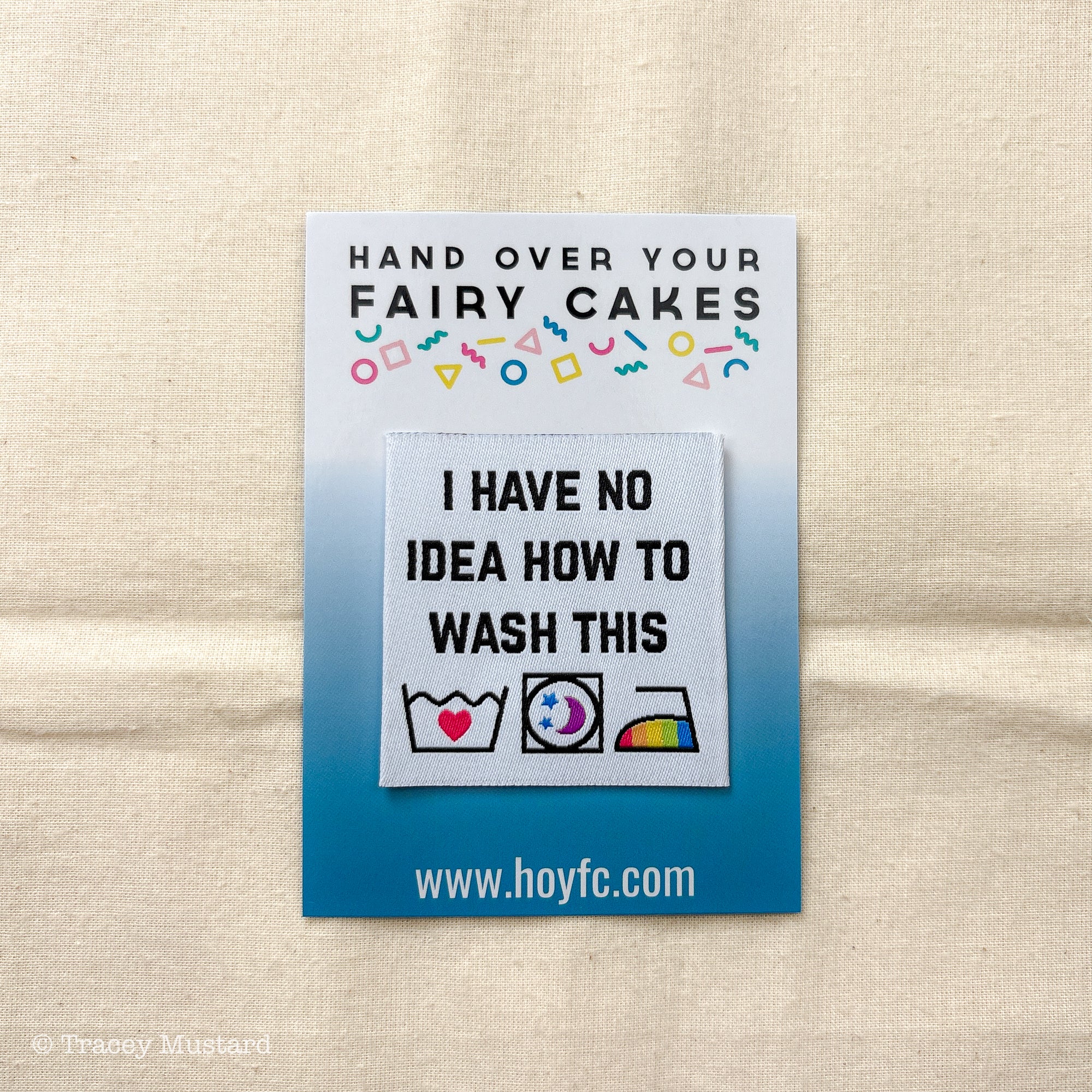 Clothing Labels // By Hand Over Your Fairy Cakes // RTS – What Mustard Made