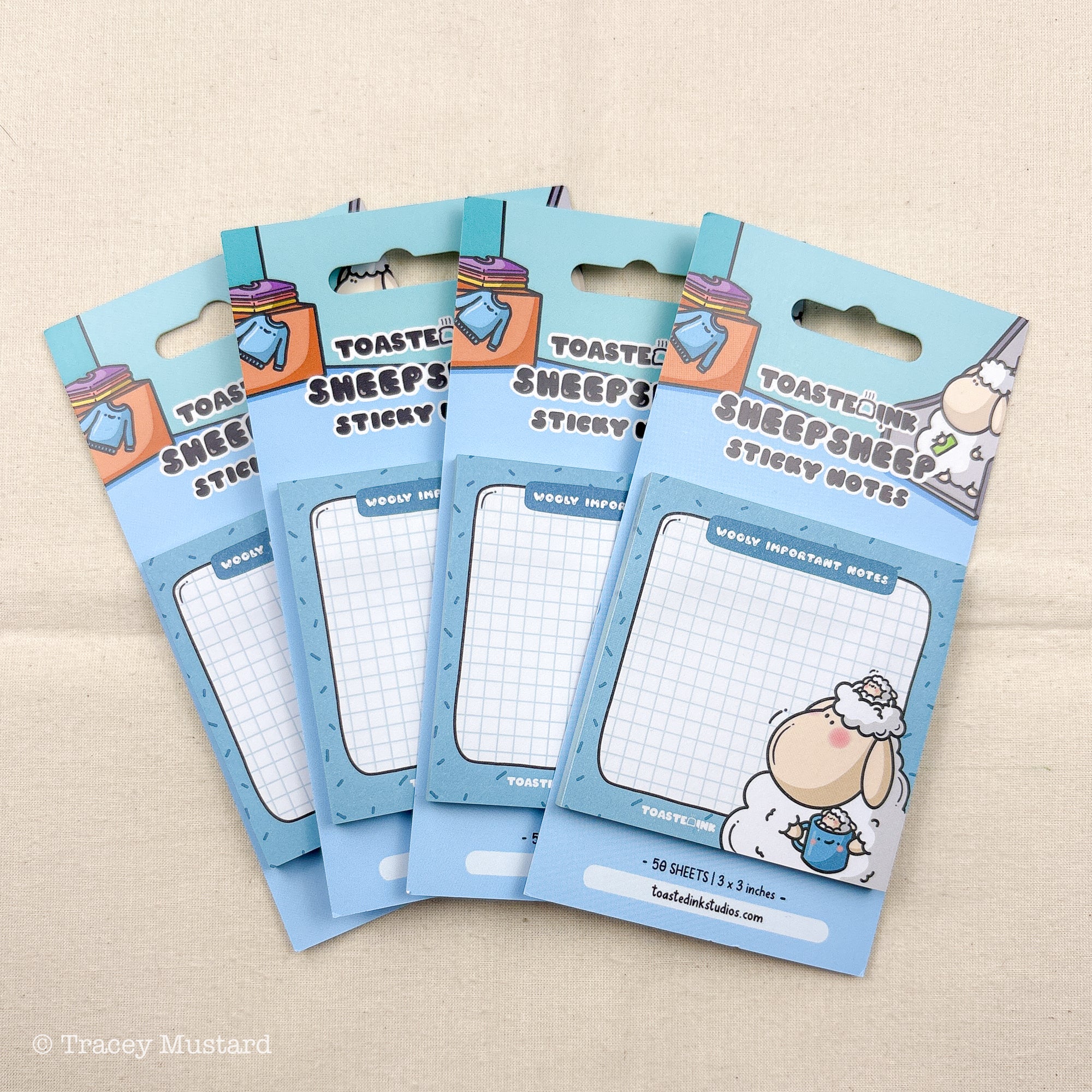 Sheep Sticky Notes // By Toastedink // RTS – What Mustard Made