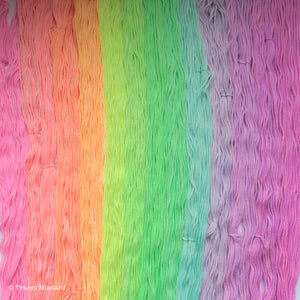 Neon Pastels Rainbow Bundle // 13 colours // 20g, 50g, and 100g