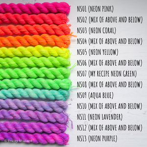 
            
                Load image into Gallery viewer, Neon Saturated Semi-solids // 100g // choose individual colours
            
        